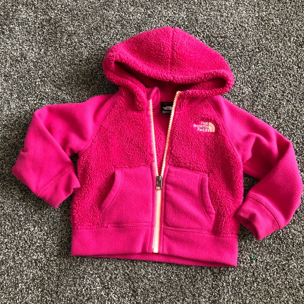 Sherpa North Face Zip up